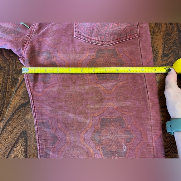 Anthropologie Pilcro Trailblazer Patchwork Pants Cargo Patch Pockets Size S - Picture 11 of 12